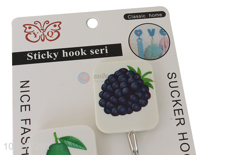 New products fashion design 2pieces pp sticky hooks