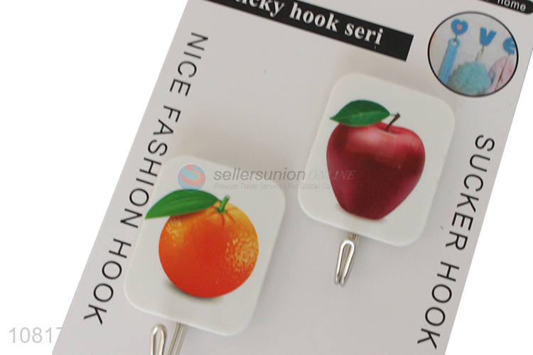 Low price 2pieces kitchen bathroom sticky hooks for sale