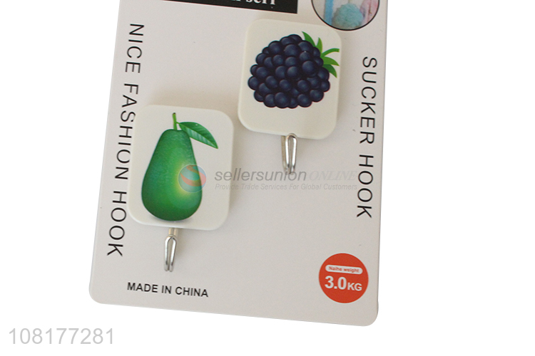 New products fashion design 2pieces pp sticky hooks