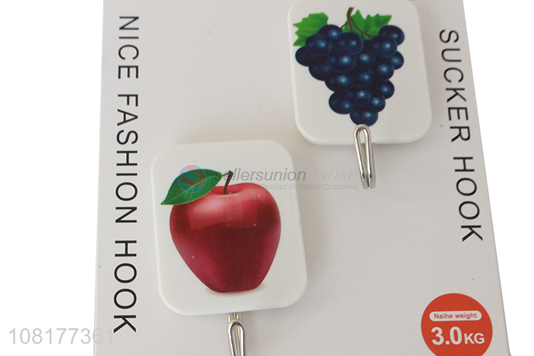 Good selling 2pieces bathroom kitchen sticky hooks wholesale