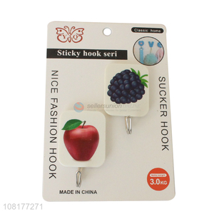 China sourcing 2pieces waterproof sticky hooks for sale