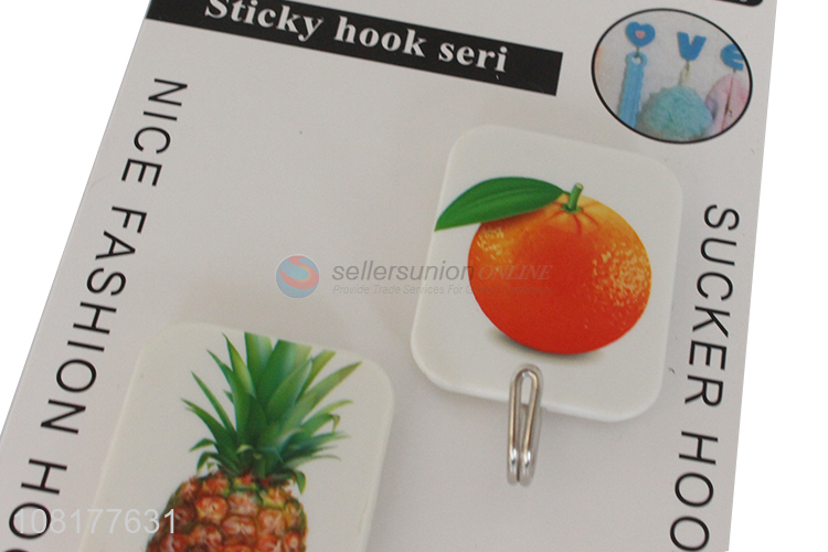 China supplier fashion bathroom accessories sticky hooks