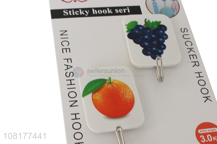 Wholesale from china wall sticky hooks for bathroom accessories