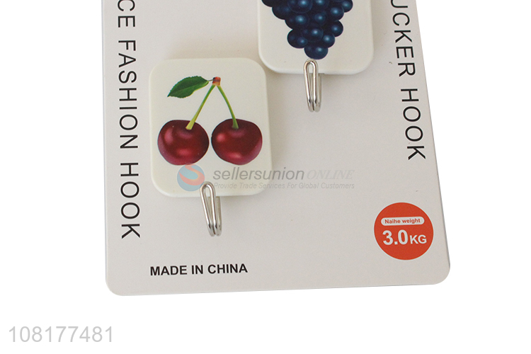 Good price fashion design 2pieces household sticky hooks