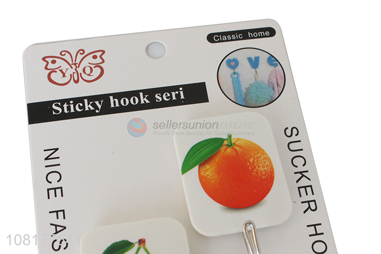 New arrival household strong self-adhesive sticky hooks for sale