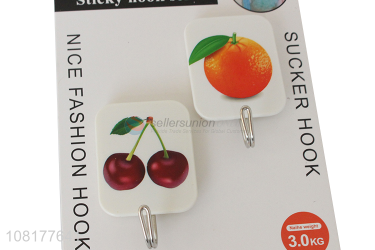 New arrival household strong self-adhesive sticky hooks for sale