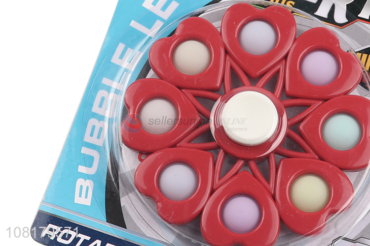 High quality creative finger spinner toys luminous toys for sale