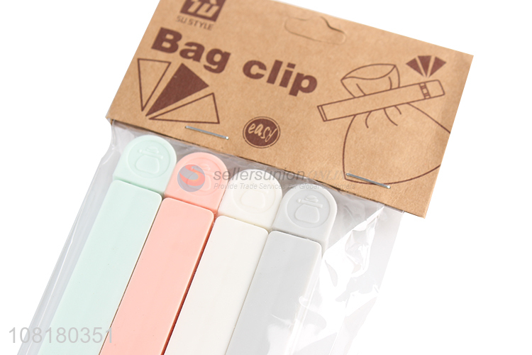 China manufacturer plastic sealing clips for food and snacks bags