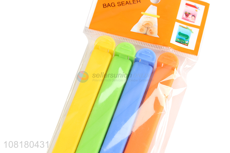 Hot products plastic bag sealing clip snacks bag sealer wholesale