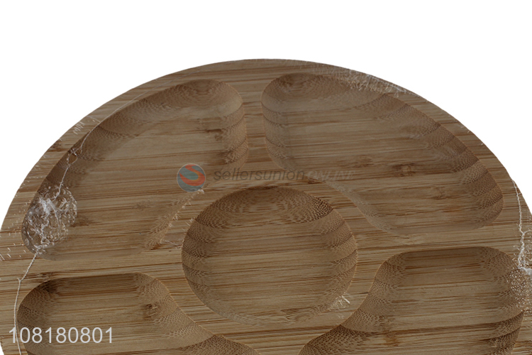 Good wholesale price creative bamboo storge tray for kitchen