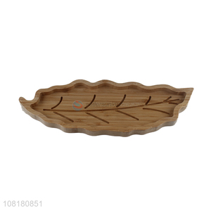 Yiwu market creative bamboo tray restaurant dinner plate