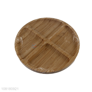 Yiwu direct sale creative bamboo tray for kitchen