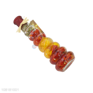 Factory direct sale home décor <em>glass</em> bottle <em>crafts</em> wholesale