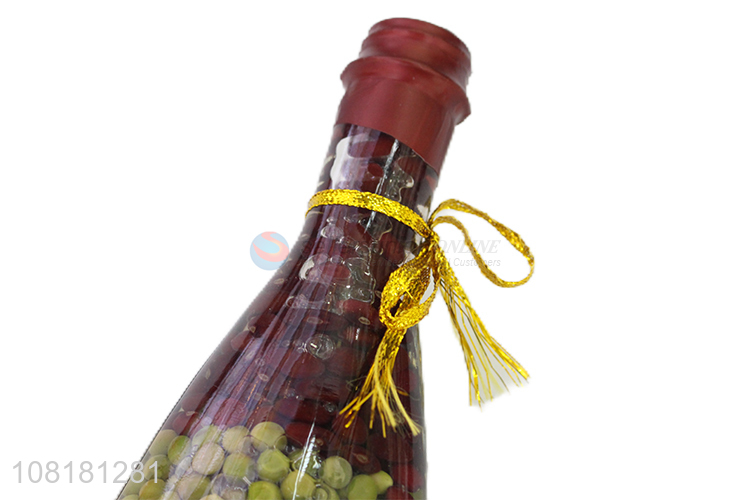 China wholesale home decoration fake food filling glass bottle