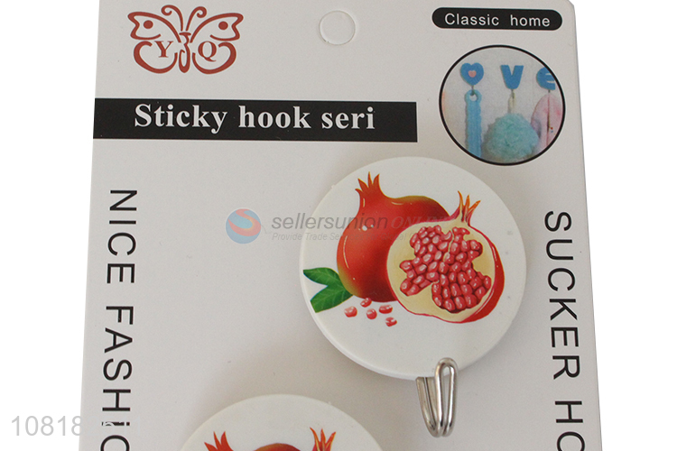 Top product heavy duty wall hooks custom plastic sticky hooks