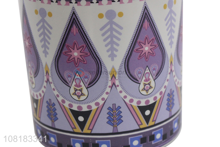 Good sale purple creative ceramic flowerpots for household