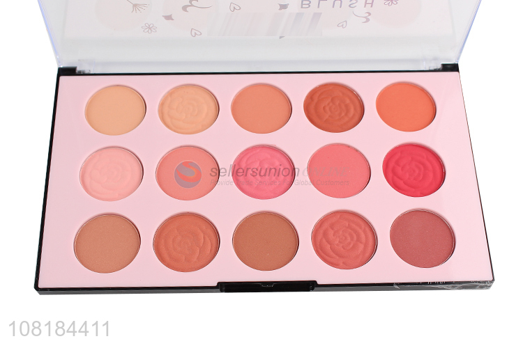 Best Selling 15 Colors Blusher Palette Fashion Cosmetics