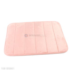 Most popular pink fashion design household floor mats