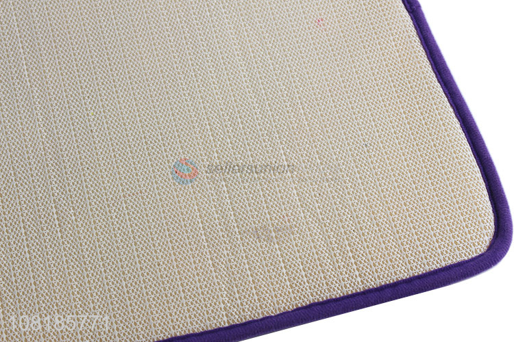 China wholesale purple comfortable non-slip floor mats