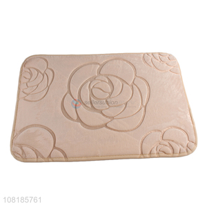 China factory soft reusable polyester door mats for sale