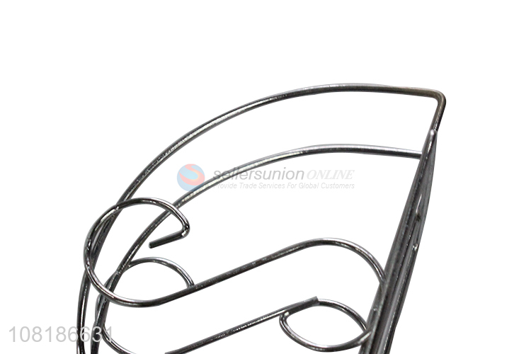 Wholesale price multipurpose wrought iron storage rack