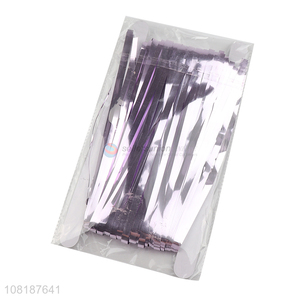 China factory purple thicken foil fringe decoration