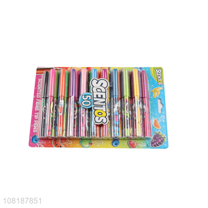 Yiwu market children paintbrush fruity water color pen