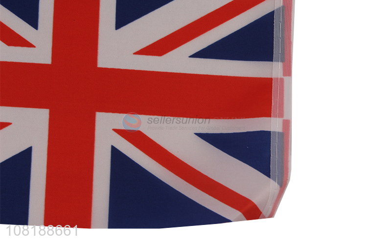 Hot selling hand-held UK national flag mini stick flag for parades