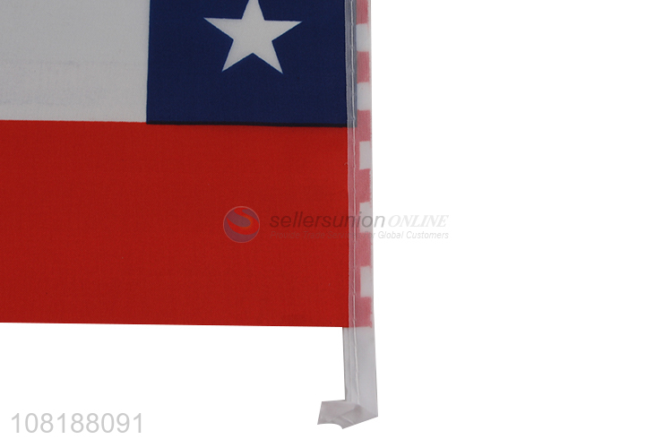 Factory supply mini stick flag Chile national flag for sports events