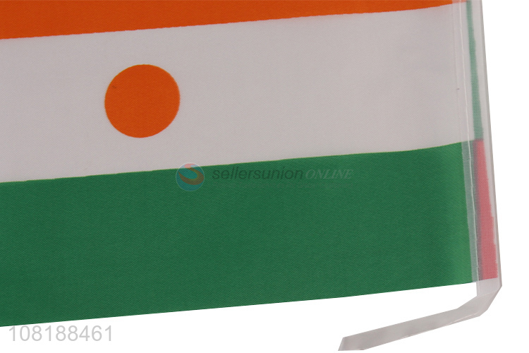 Yiwu market small mini Niger flag sport events handheld country flag