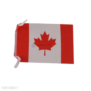 Low price mini stick flag Canada national flag for sports events