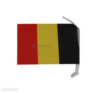 Wholesale hand-held Belgium national flag mini stick flag for parades