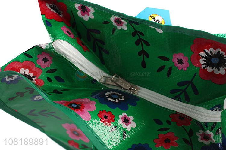 China products flower pattern woven bags with cheap price