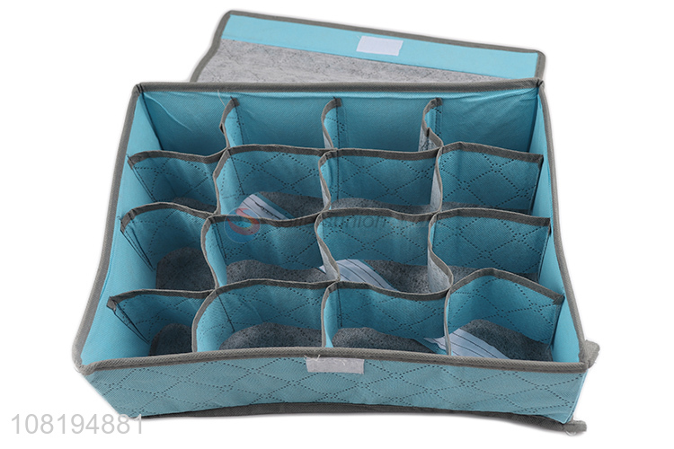 New arrival household non-woven storage bin underwear storage box