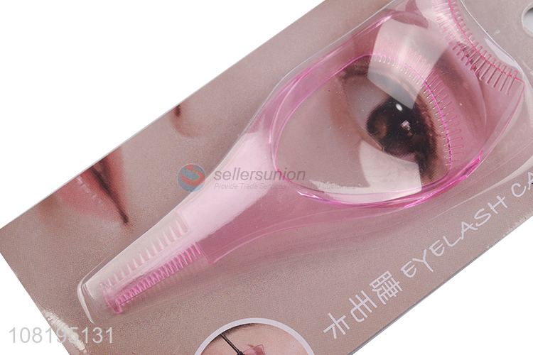 Wholesale cosmetic eyelashes tools eyelash guard curler applicator comb