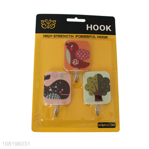 Good quality plastic sticky hooks wall hooks for hanging