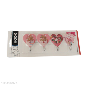 Hot selling love sticky hooks household wall hooks