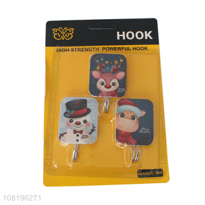 Hot products cute cartoon sticky hooks wall hooks