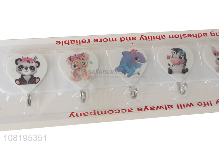 China supplier cartoon hanging hooks wall sticky hooks