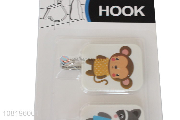 Good wholesale price cartoon animal sticky hooks