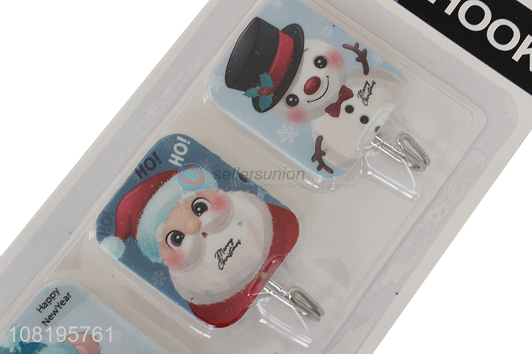 New arrival cartoon printed sticky hooks wall hooks