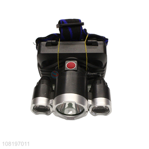 Online wholesale waterproof adjustable headlamp for outdoor