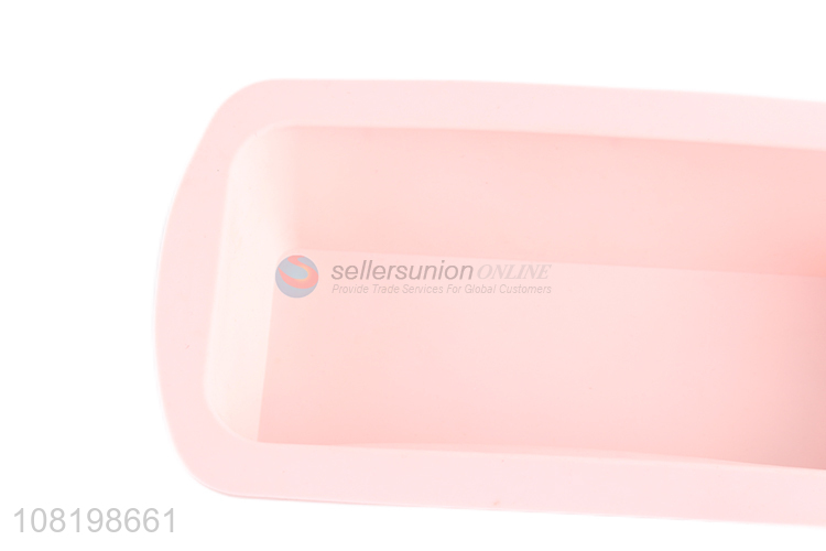 Best price pink non-stick silicone cake baking mold