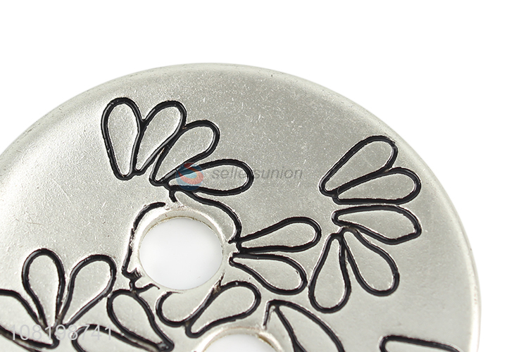 Wholesale exquisite round resin coat buttons garment accessories