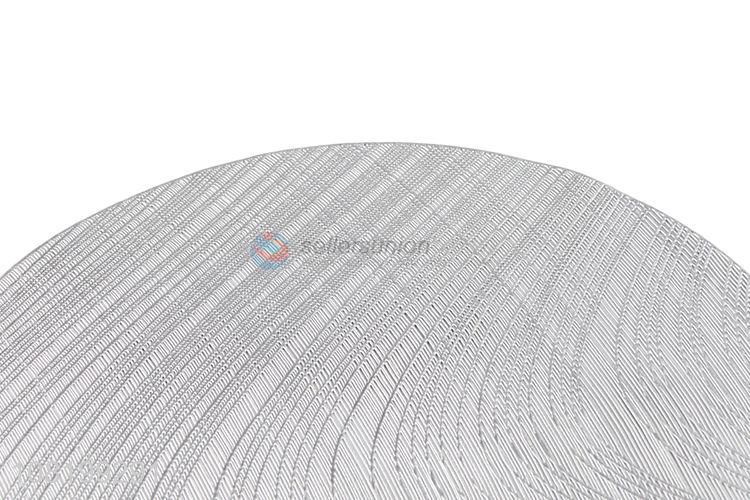 Good Quality Round Placemat PVC Table Mat For Home And Hotel