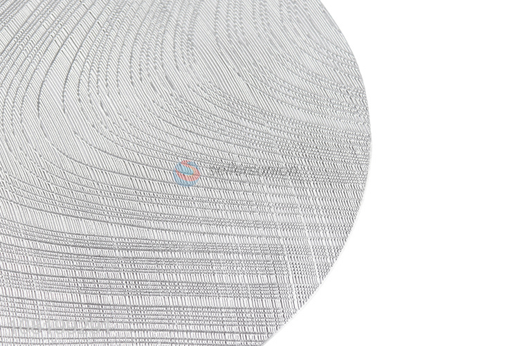 Good Quality Round Placemat PVC Table Mat For Home And Hotel