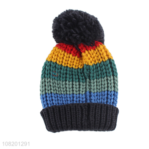 Fashion Style Women Winter Knitted Beanie Hat Warm Hat