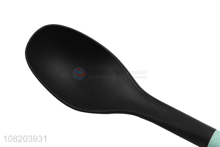 New arrival non-stick nylon wheat straw spoon kitchen cooking spoon