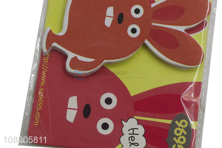 Low price red cartoon rabbit sticky notes wholesale