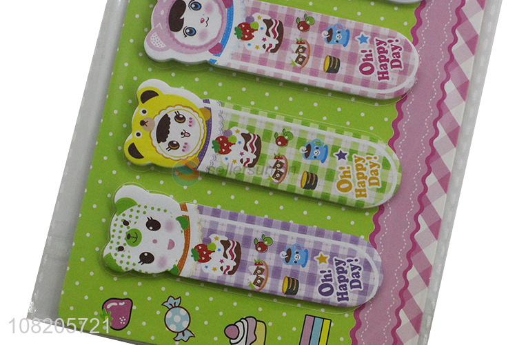 Yiwu factory cute cartoon removeable sticky notes